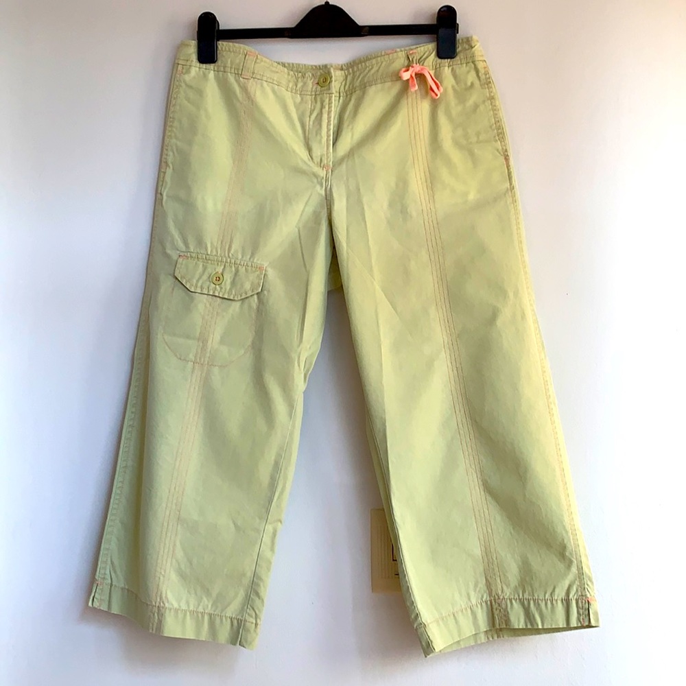 Anthropologie Cropped Pants with cute details